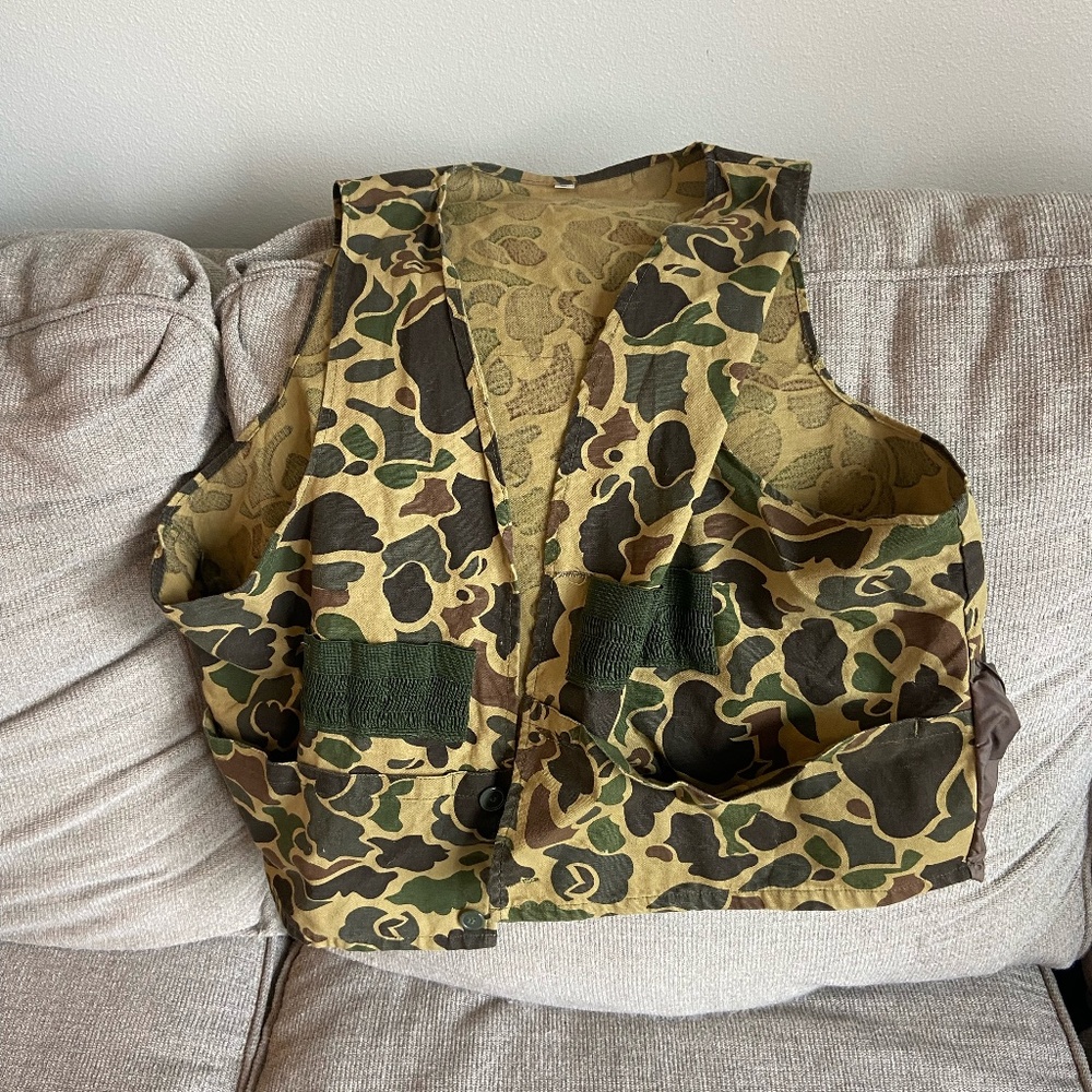 Hand stitched 1 of 1 (Came Vest) XL